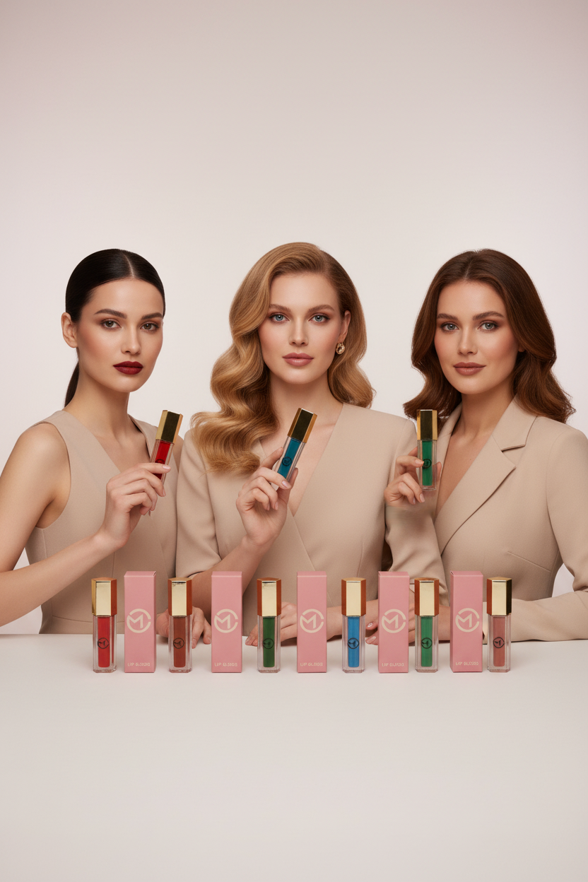 Campanha M.cosmetics com mulheres e vários tons